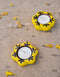Blue Pottery T-Light Holder Set Of 2 Pcs.